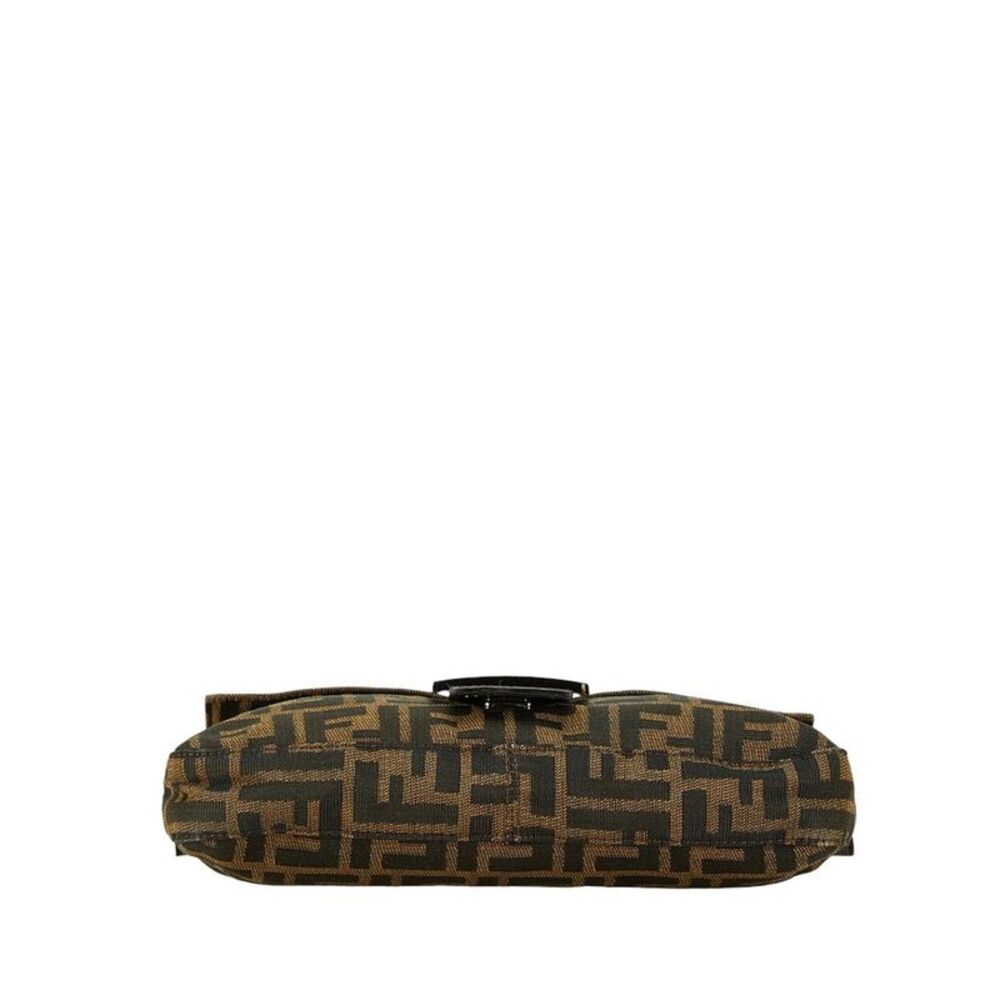 Pre Loved Fendi Canvas Leather Mamma Bucket Shoulder Bag - Picture 3 of 7